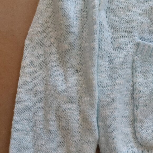 J. Crew Factory Beach Cardigan Light Turquoise S Women - Picture 7 of 10